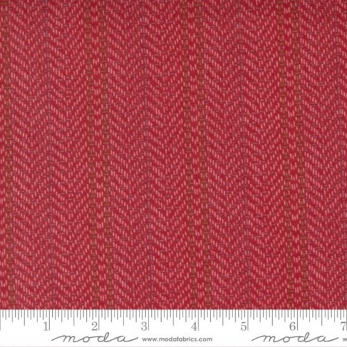 Yuletide by Primitive Gathering Herringbone Stripes Santas coat