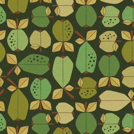 Under The Apple Tree CANVAS-Orchard Green