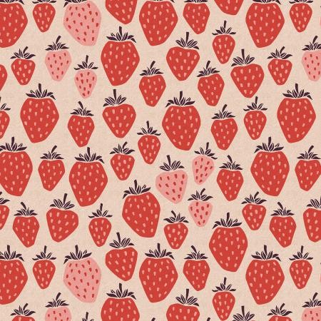 Under The Apple Tree CANVAS-Queen of Berries True-Red