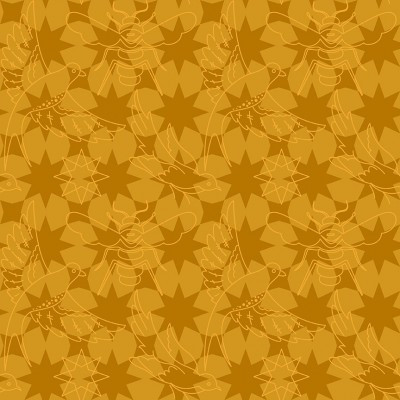 Alison Glass Sunprint Luminance - Flourish Amber