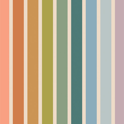 Art Gallery CANVAS Suzy Quilts Slow Summer Summer Stripe