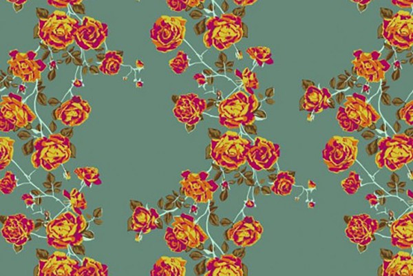Anna Maria Horner Love Always Social Climber Teal