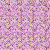 Tula Pink Full Moon Forest II Branch Manager Blossom