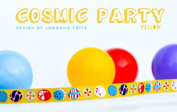 Cosmic Party Webband, yellow