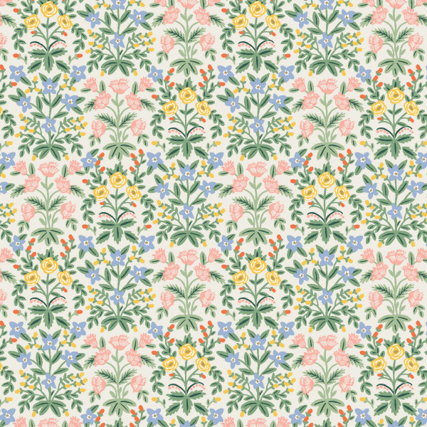 Cotton and Steel RIfle Paper Bramble Lottie Cream