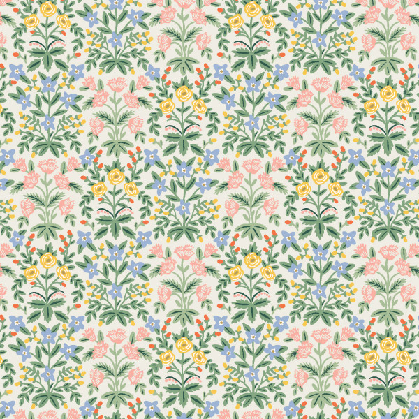 Cotton and Steel RIfle Paper Bramble Lottie Cream