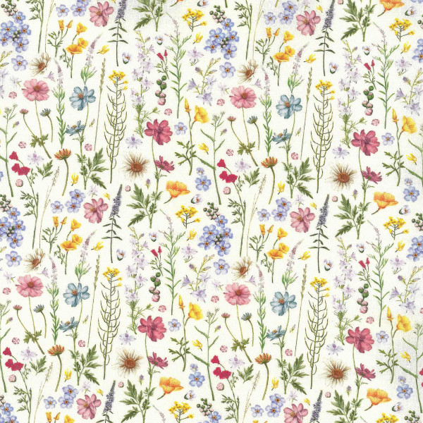 Westfalenstoffe Digitaldruck Florenz Blüten