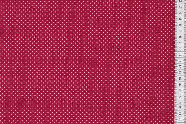 Wachstuch Dots cherry