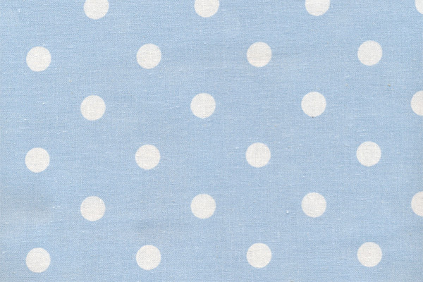 Dekostoff Dots Big light blue