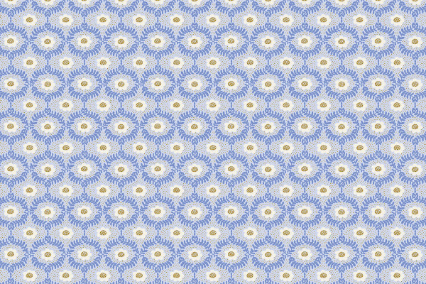 Rifle Paper Vintage Garden Emma Light Blue Metallic