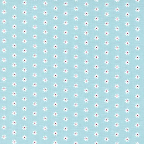 Berry Basket April Rosenthal Daisy Ditsy Dot Blue Raspberry
