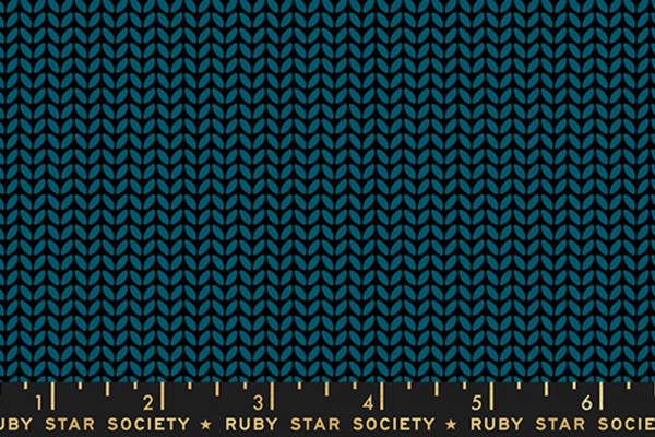 Ruby Star Society Purl by Sarah Watts Tea Knit Black