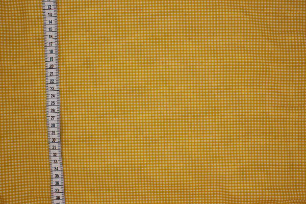 Heather Ross Trixie Vichy yellow