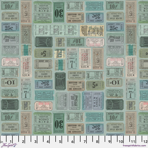 Tim Holtz Palette Teal Tickets
