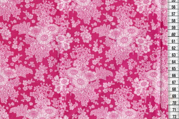 Baumwolldruck Tilda Sunkiss Imogen pink