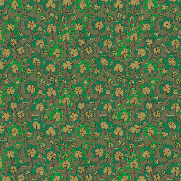 Heather Ross Forestburgh Clover olive