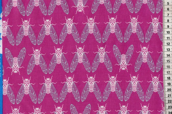 Raindrop Cicada Song Dark Plum by Rashida Coleman Hale
