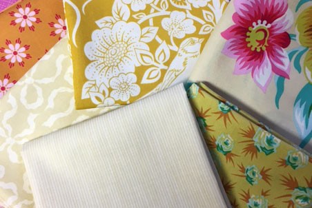 Figo True Kisses Heather Bailey Fat Quarter Set champagne