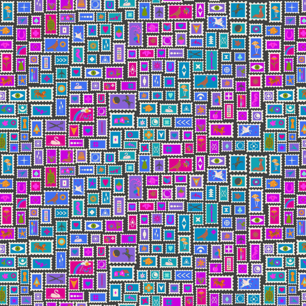 Alison Glass Color Wheel Collector Night