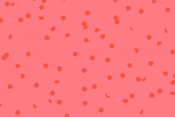 Ruby Star Society Kimberly Kight Hole Punch Dots Strawberry