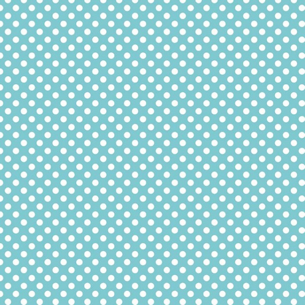 RIley Blake Design Basic Small Dots Aqua