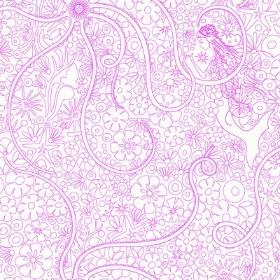 Alison Glass Sunprint Luminance - Depths Fuchsia