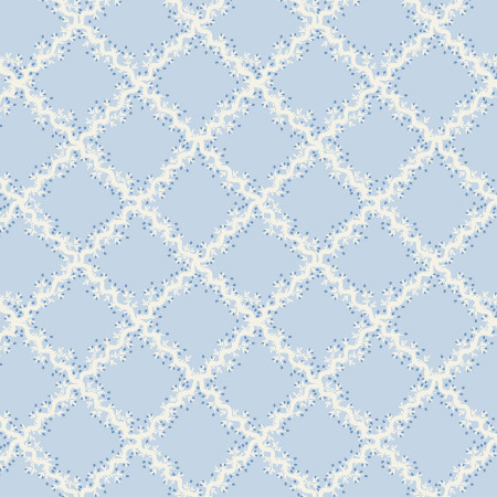 Rifle Paper Dahlia Latice Blue