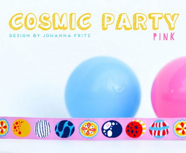 Cosmic Party Webband, pink