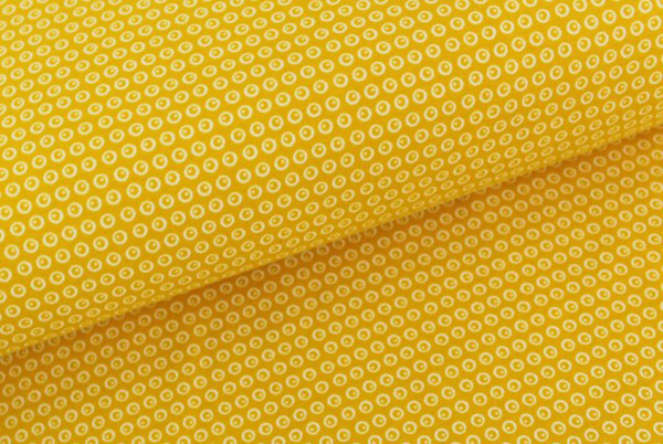 Bio Stretchjersey Kuller senfgelb
