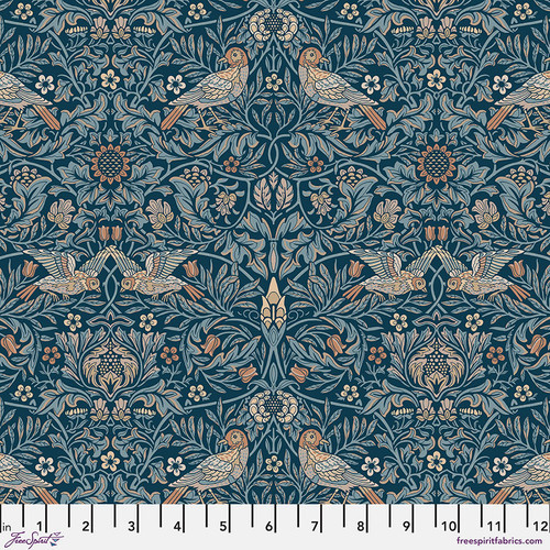 Morris & Co. Emery Walkers House Bird Webbs Blue