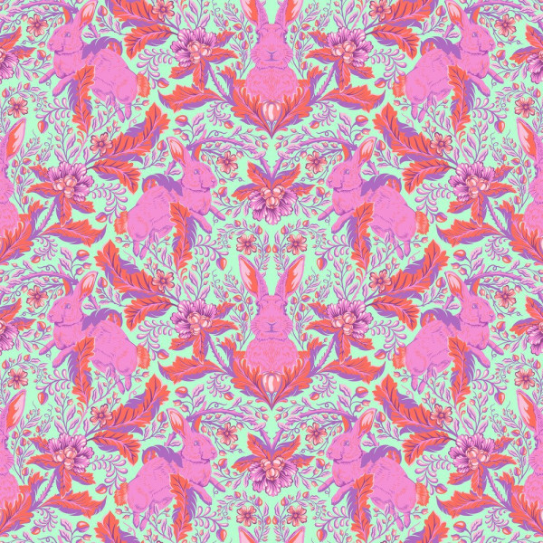 Tula Pink Full Moon Forest II Hoppy go lucky blossom