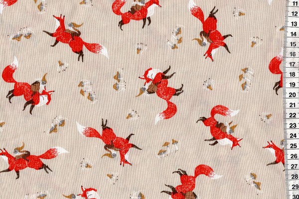 Black Forest -Gnomes and Foxes (WHEAT)