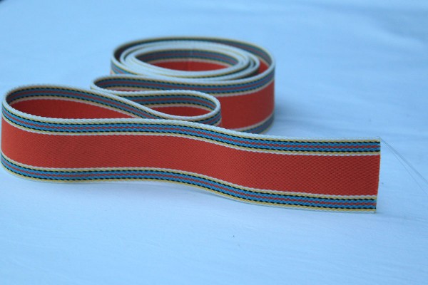 Gurtband Streifen orange
