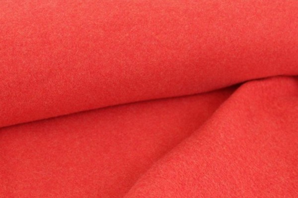 Bio Baumwollfleece melange grenada