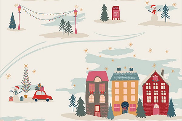 Maureen Cracknell Cozy and Magical Christmastide Town