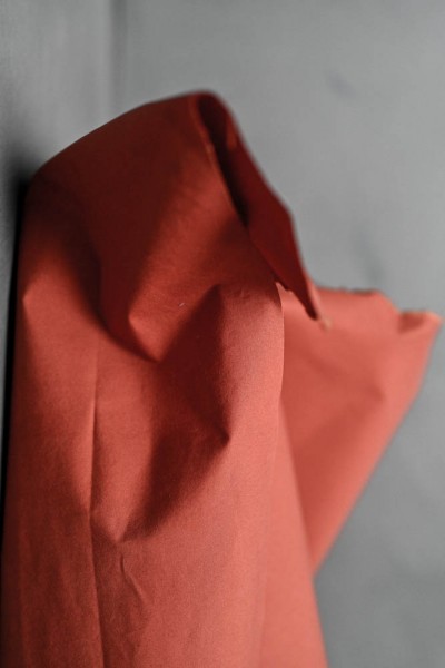 Gewachste Baumwolle (Dry Oilskin) rust