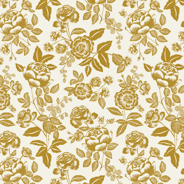 Rifle Paper English Rose Cream and Gold