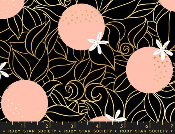 Ruby Star Society Florida by Sarah Watts Orange Blossoms Black