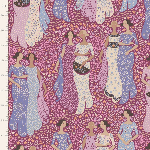 Tilda Hometown Eden Friendly Gathering Plum