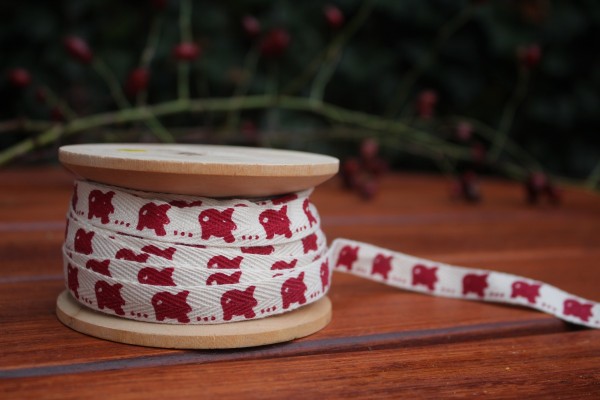 Weihnachts-Baumwollband bedruckt