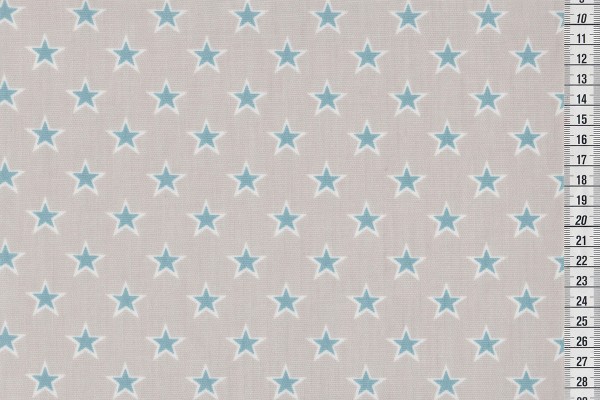 Dekostoff Shooting stars chambray