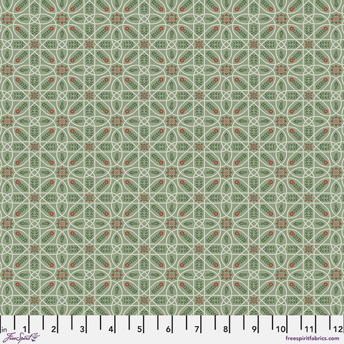 Morris & Co. The Cotswold Holiday Collection Mini Brophy Trellis Sage