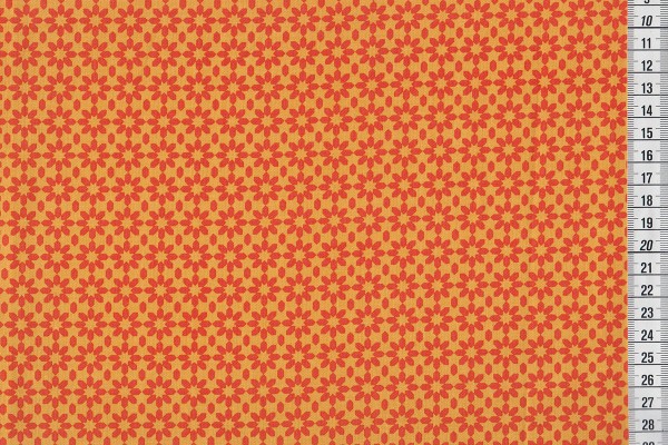 Uppercase Ice Floral orange
