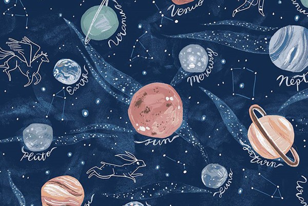 Starstuff Dear Stella Planets multi Rae Ritchie