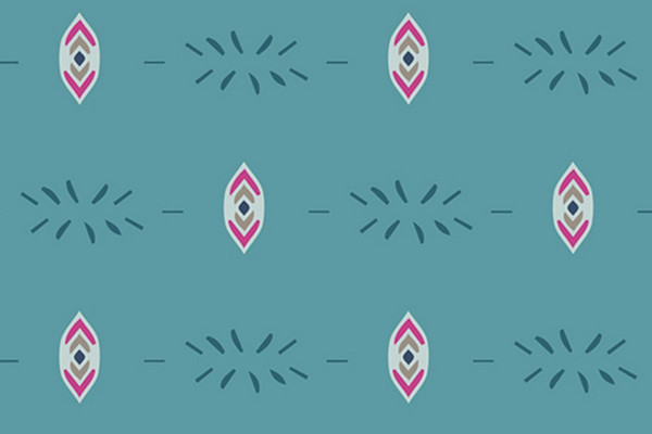 Maureen Cracknell Flower Child Flicker & Fade Blue