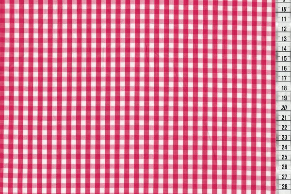 Karo gewebt pink