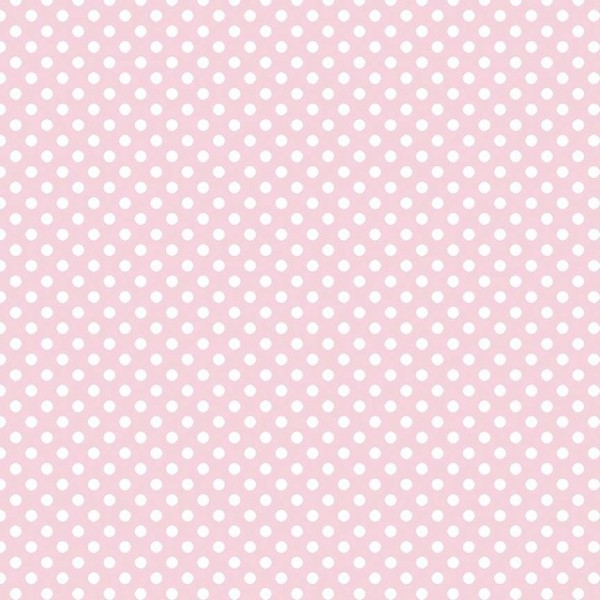 RIley Blake Design Basic Small Dots rosa