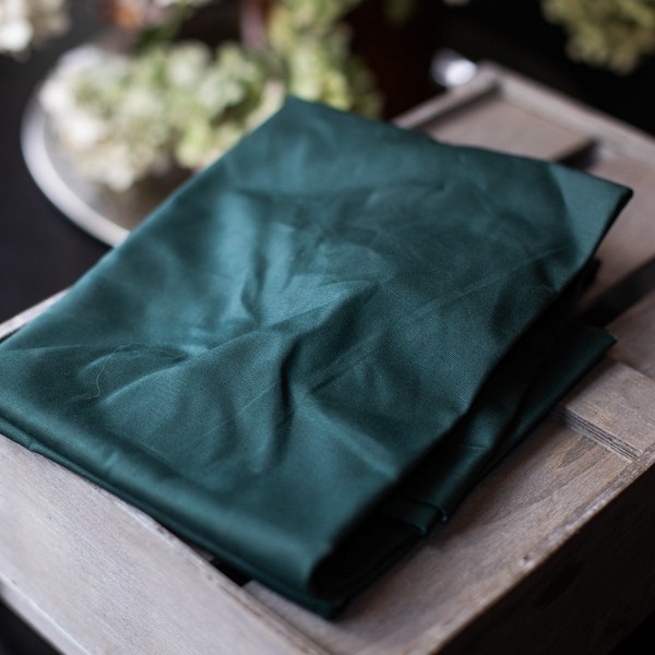 Dry Waxed Organic Cotton Wine Dark Green