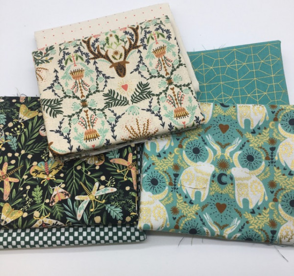 Fat Quarter Set Cotton and Steel Myth & Dream