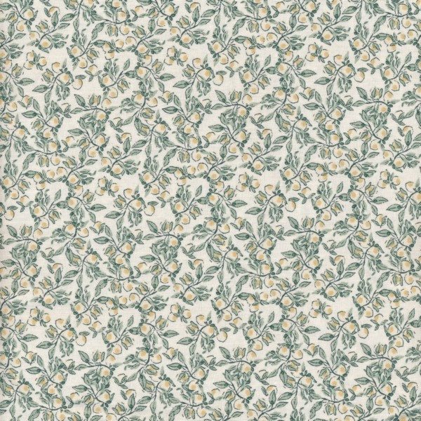 Wachstuch Oilcloth Lemon Creme